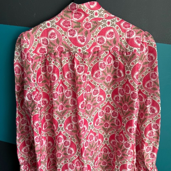 Zara Pink and White Ruffled Tiered Sundress - Picture 11 of 16